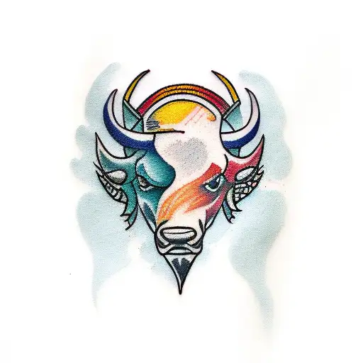 Buffalo City tattoo design idea