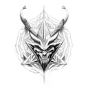 ragnarok illuminati god tattoo design idea