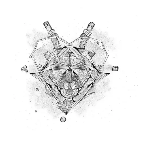 alcohol tattoo design idea