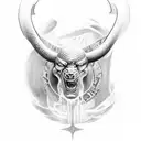 Ragnar Lothbrok  tattoo design idea