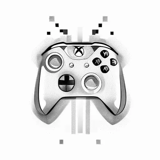 Xbox controller tattoo design idea