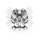 Xbox controller tattoo design idea