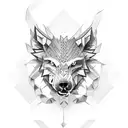 lobo tattoo design idea