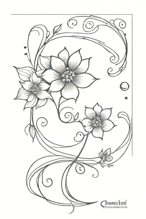 Chanchal in hindi written tattoo design idea