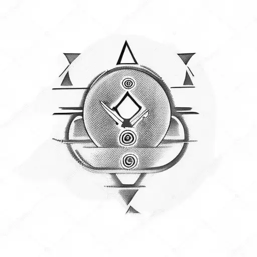 Blood type tattoo design idea