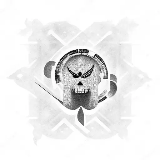 Blood type A+ tattoo design idea