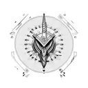 Blood type tattoo design idea