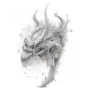 Blood type A+ tattoo design idea