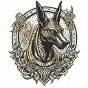 anubis in hellheim tattoo design idea