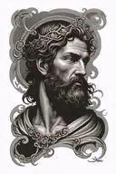 saint Jude Thaddeus tattoo design idea