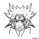 naruto and sasuke tattoo design idea