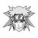naruto and sasuke tattoo design idea