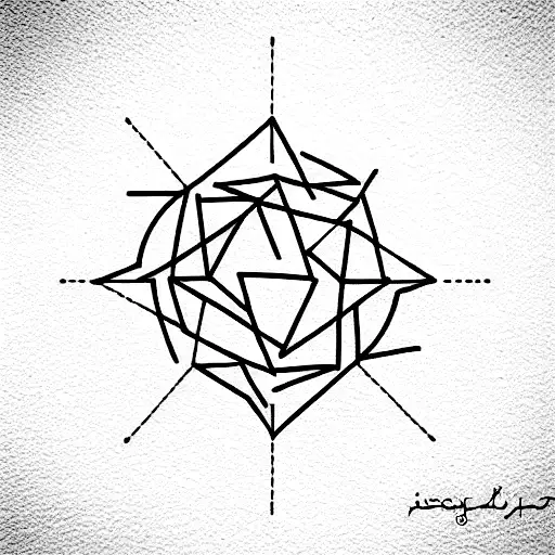 graph which dipicts life  tattoo design idea