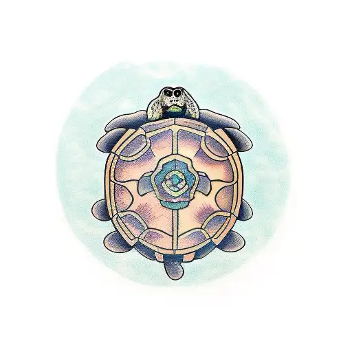 Graphical Tortoise Isolated on White Background,vector Illustration, Tattoo  Animal. Turtle, Vector Sketch Illustration Stock Illustration -  Illustration of style, cute: 187676819