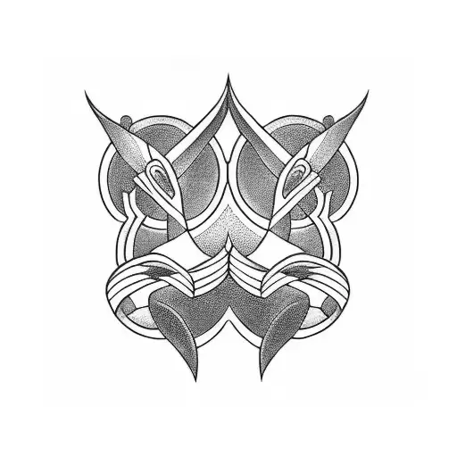 matching tattoos for mom and son tattoo design idea