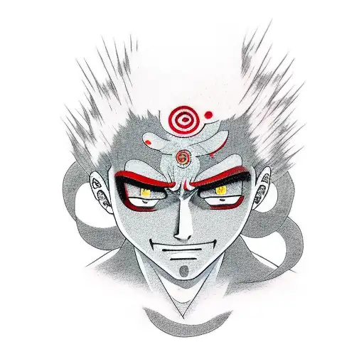 Gaara Symbol Japanese Tattoo Idea em 2023