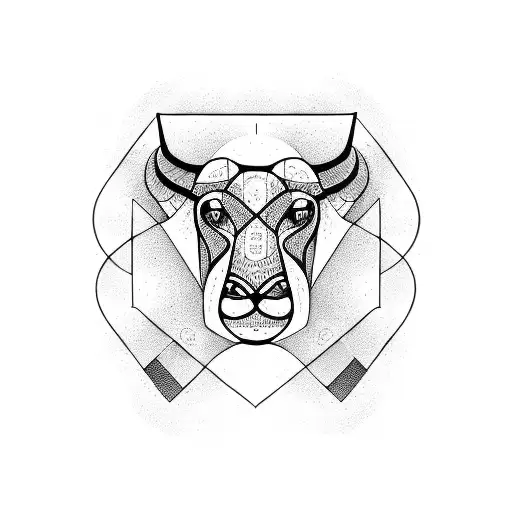 Leo Taurus and libra intertwined tattoo design idea