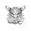 stack of books tattoo design idea