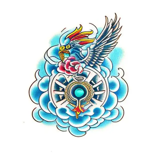 ave fenix tattoo design idea