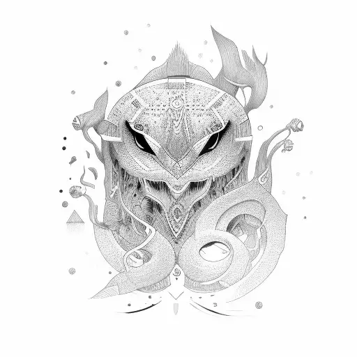 Name Heartbeat date tattoo design idea