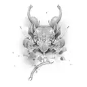 Name Heartbeat date tattoo design idea