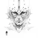 saske de naruto tattoo design idea