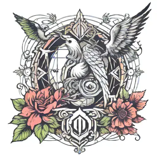 "I would like a tattoo for my arm or shoulder that is inspired by the work 'O Fortuna' by Carl Orff. I would like the d tattoo design idea