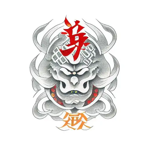 Logo Escanor tattoo design idea