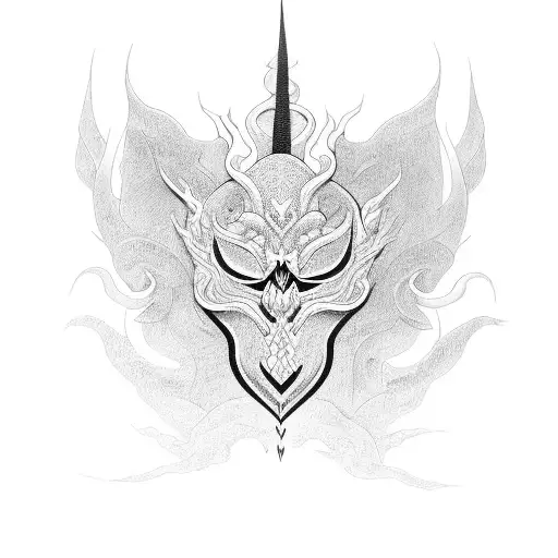 naga tattoo design idea