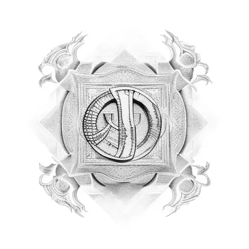 Infinite sign with roman numbers III  XI MMXXIII tattoo design idea