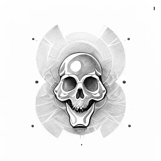 minimalistic, tattoo, oval, few red lines, renaissance statue tattoo design idea