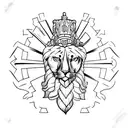 minerva tattoo design idea