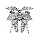 Bumblebee  tattoo design idea