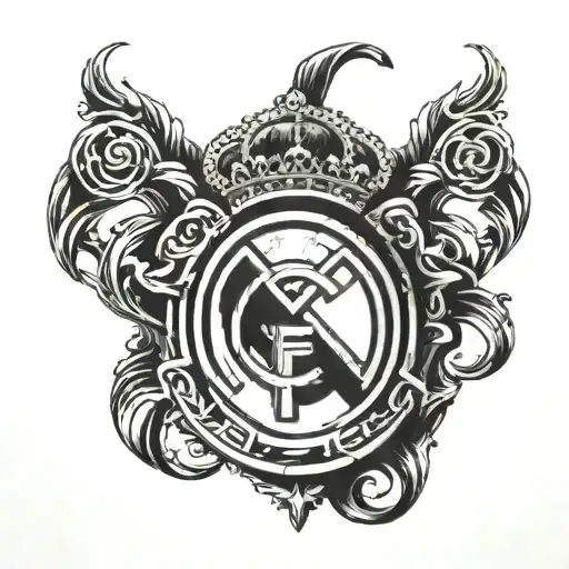 Real Madrid tattoo design idea