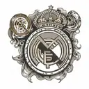 Real Madrid tattoo design idea