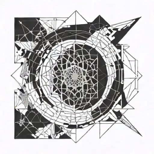 Sempiteral Bring Me The Horizon symbol subtly integrated tattoo design idea