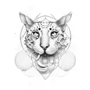 tennis tattoo design idea