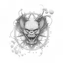 tennis tattoo design idea