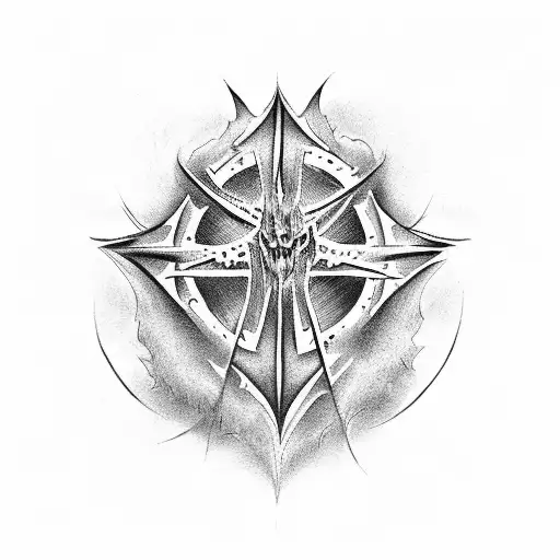 dante's inferno symbol tattoo design idea
