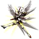 Angemon tattoo design idea