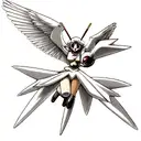 Angemon tattoo design idea