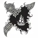 runas vikingas tattoo design idea