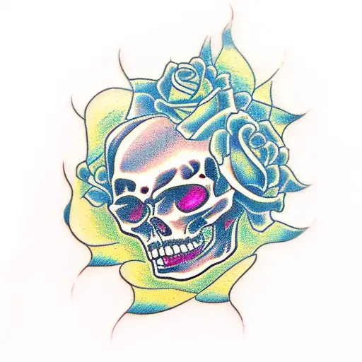 catrina tattoo design idea