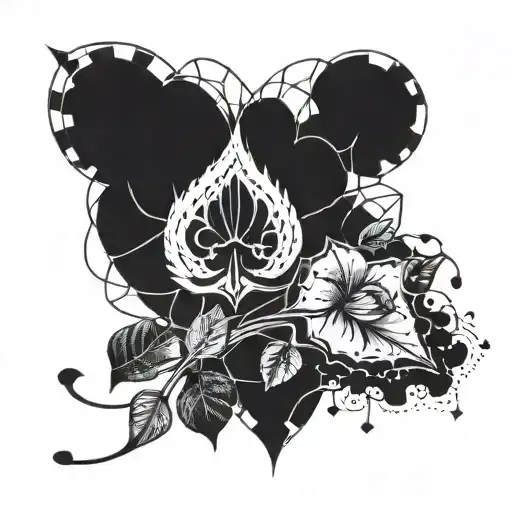 heartbreak tattoo design idea