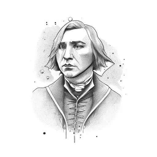 snape tattoo design idea