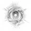 Gohan standing confidently, surrounded by swirling energy representing his latent power? You could incorporate icon tattoo design idea