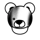 teddy bear tattoo design idea