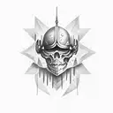 sic Parvis Magna tattoo design idea