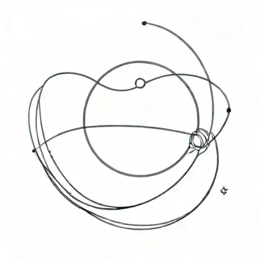 planet venus tattoo design idea