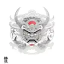 Raiden Shogun Genshin tattoo design idea